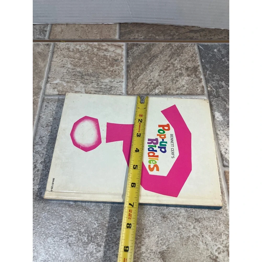 Bennett‎ Cerfs Pop Up Riddles Vintage Childrens Book Random House